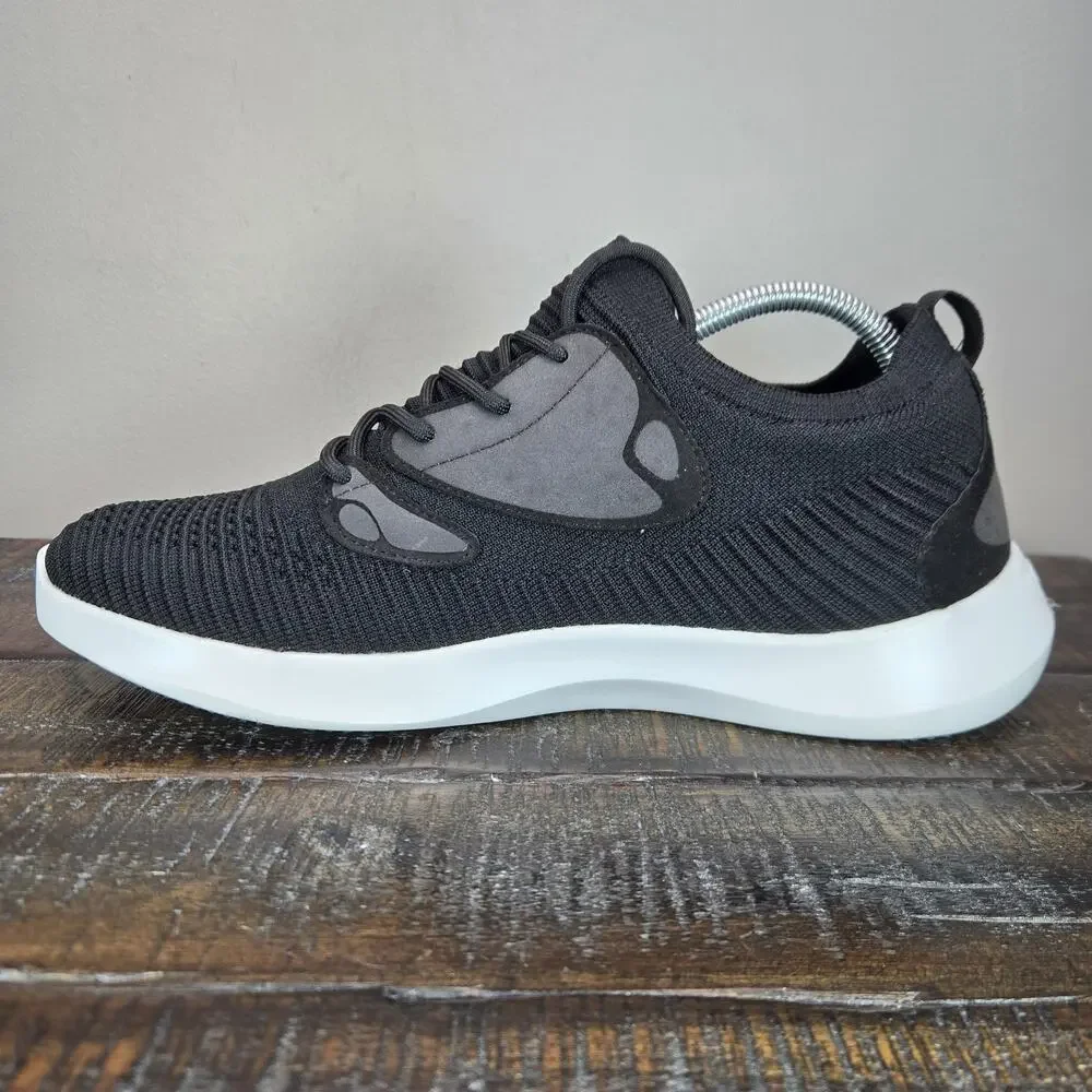 Vessi Everyday 2.0 Lace Up Mens Size 10 Waterproof Shoes Sneakers Onyx Black